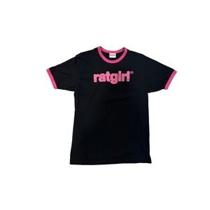 Stray Rats “Ratgirl” Ringer Baby Tee T-Shirt
Size M